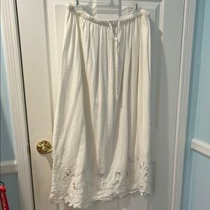 Universal Thread White Maxi Skirt